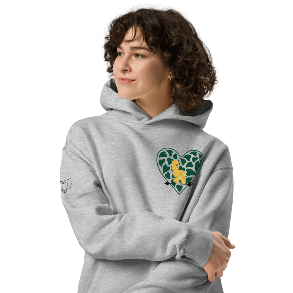 Royal Turtle Love Oversized Hoodie product image (4)