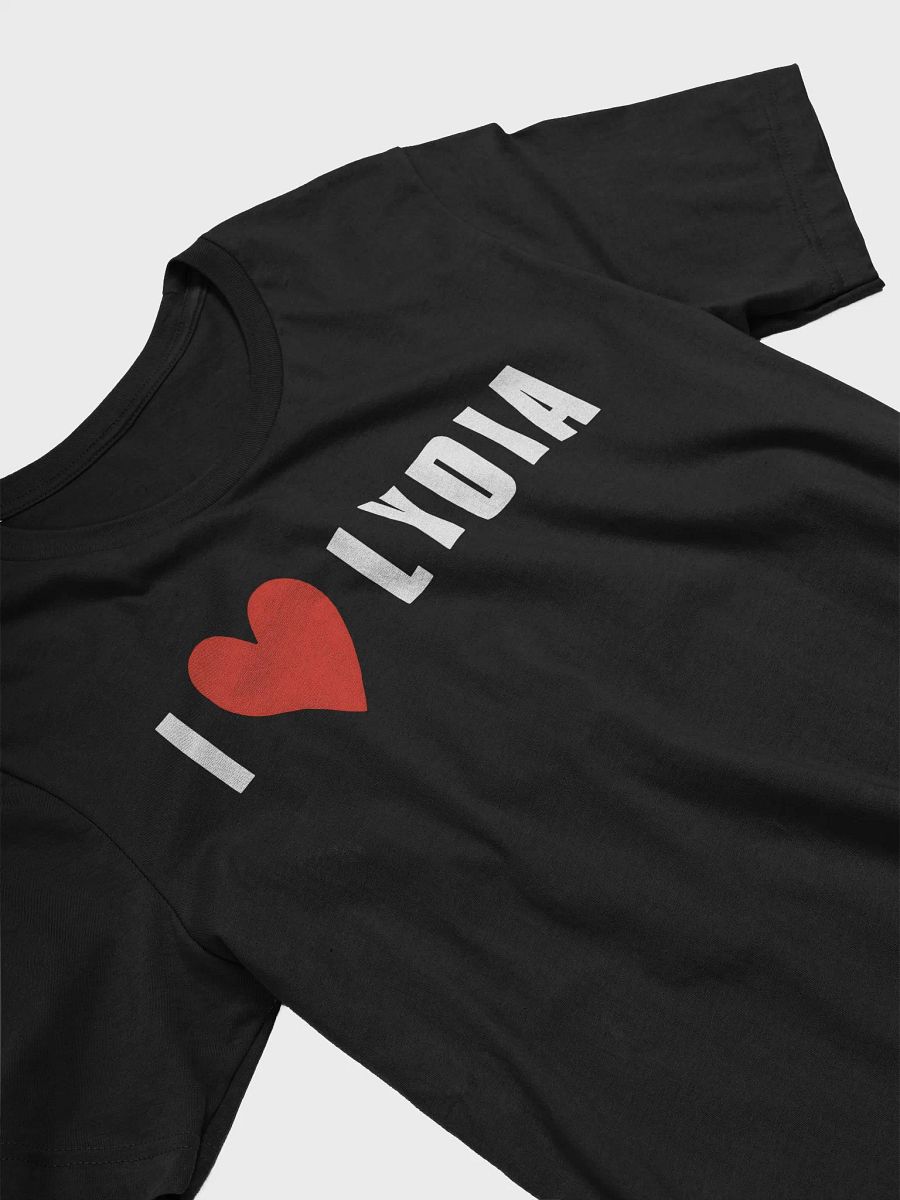 Kori King Wearing I Love Lydia Shirt product image (4)