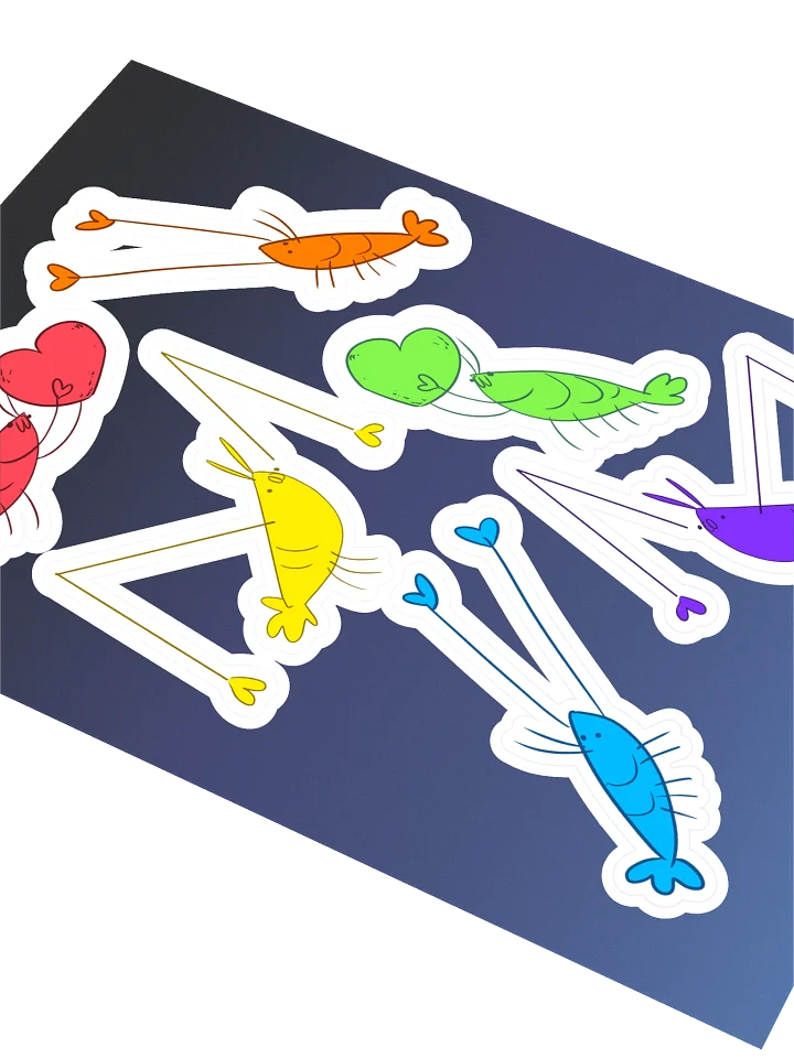 SHRAMPS Sticker Set product image (2)