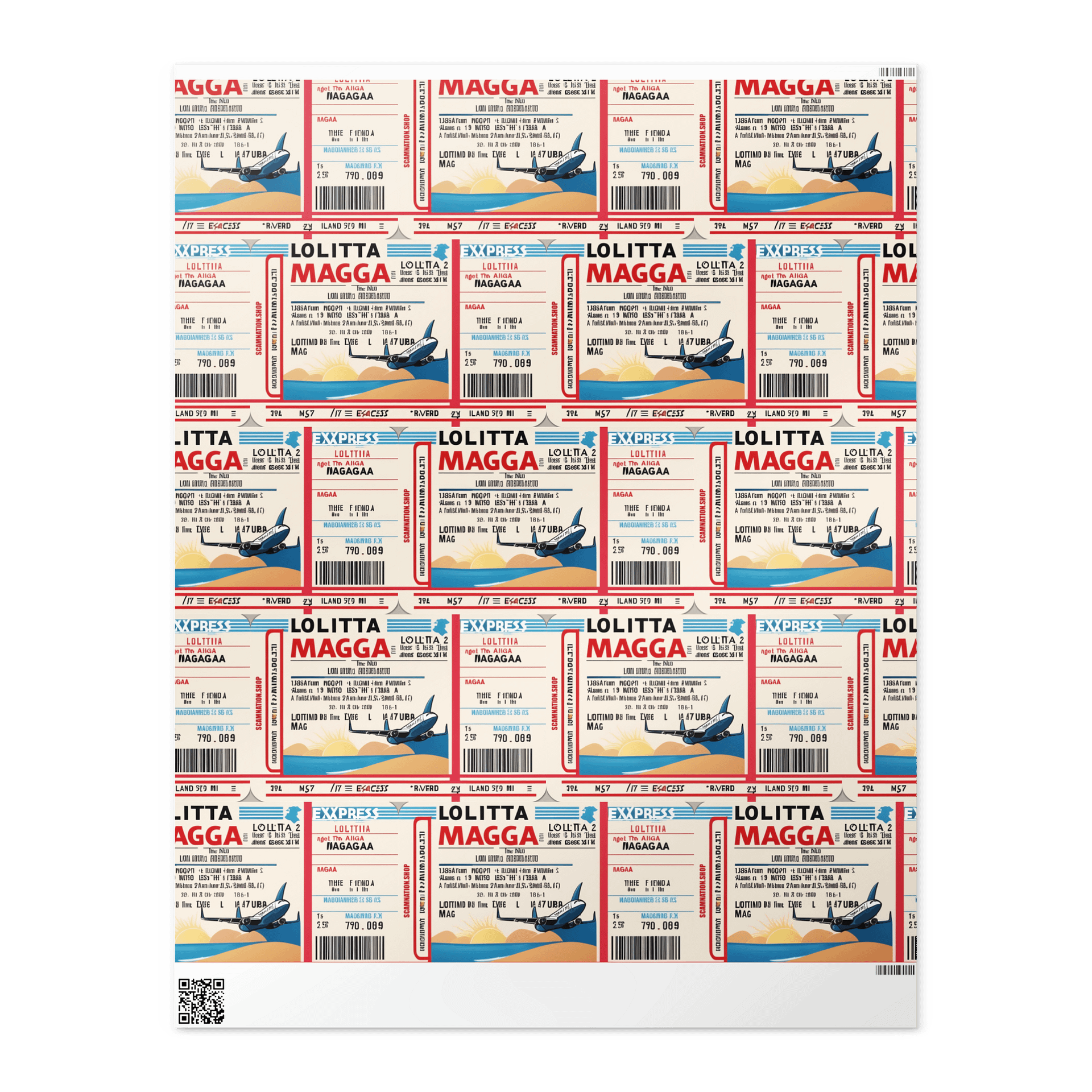 LOLITTA EXPRESS TICKET TROLLING PAPER product image (2)