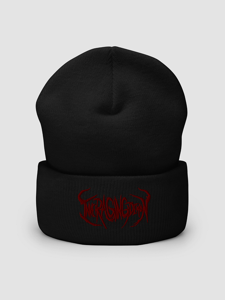 [InnerRagingDemon] Embroidered Cuffed Beanie Yupoong 1501KC product image (2)