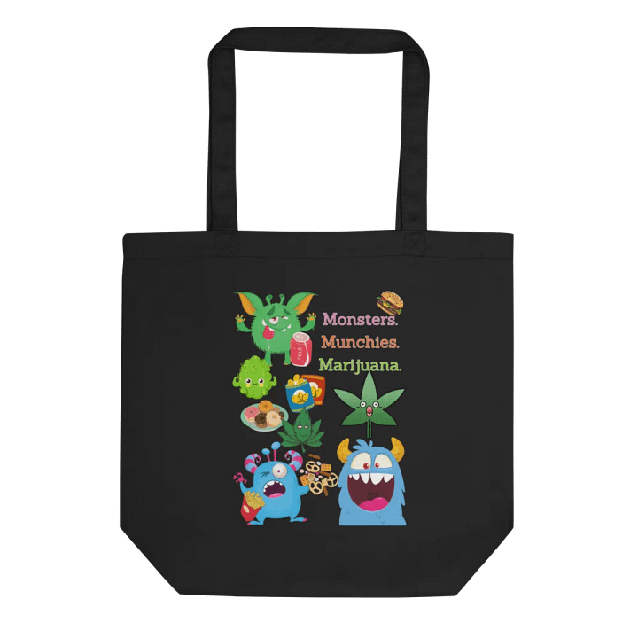 Whimsical Monsters & Munchies Tote Bag product image (1)