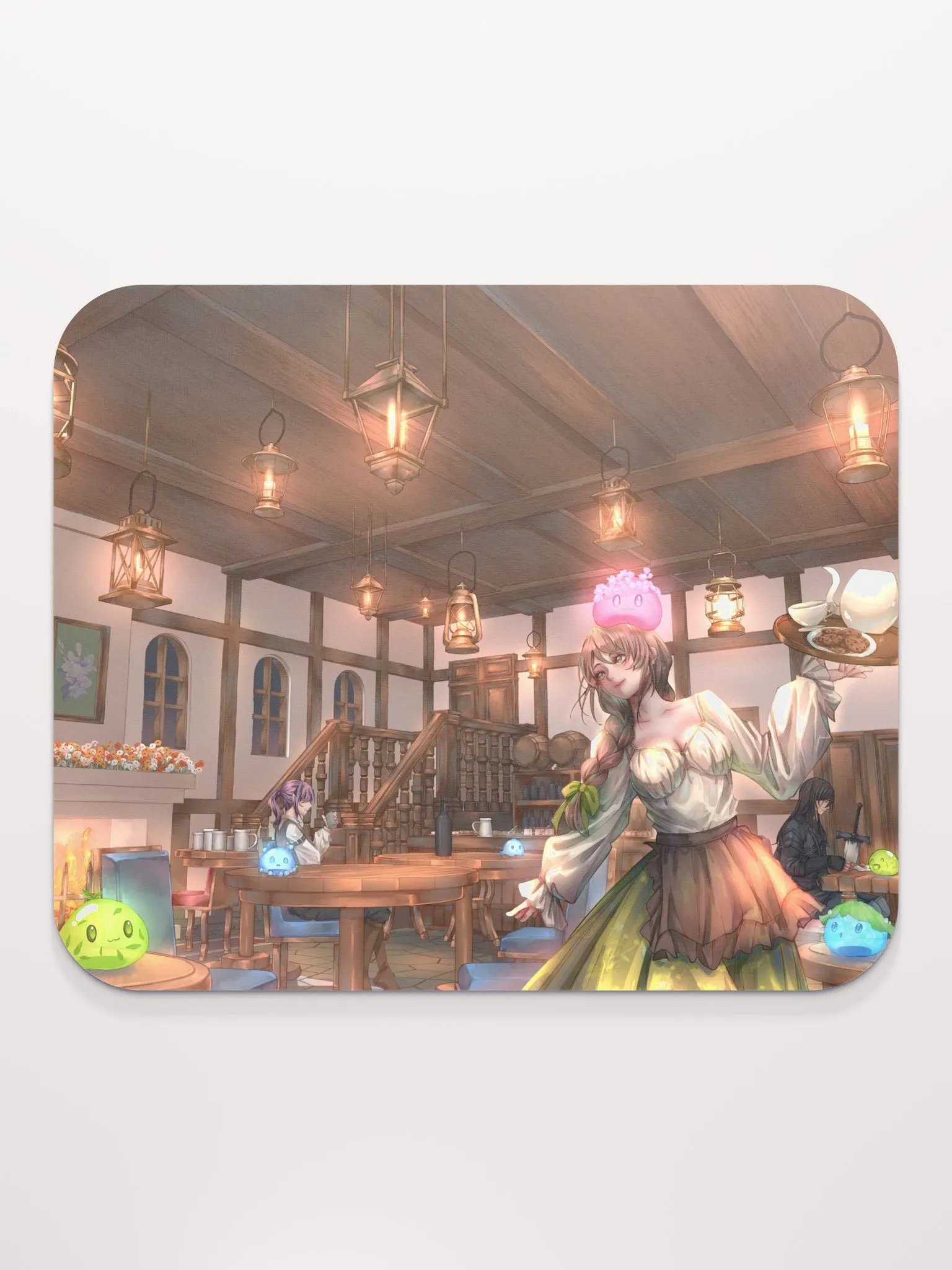 Slime Cafe Mouse Pad product image (2)