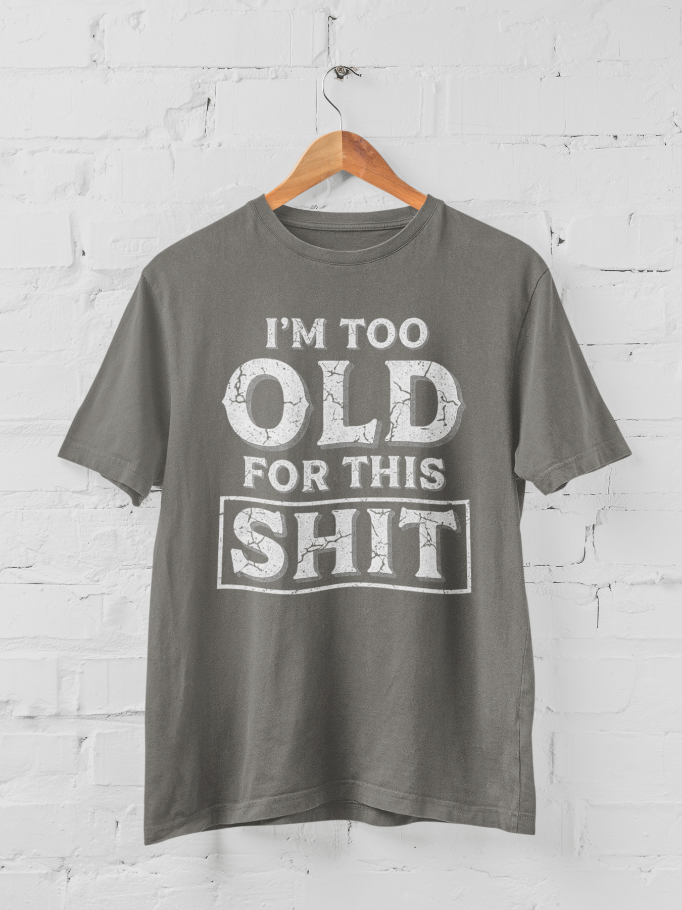 Too Old Funny Vintage T-shirt product image (1)