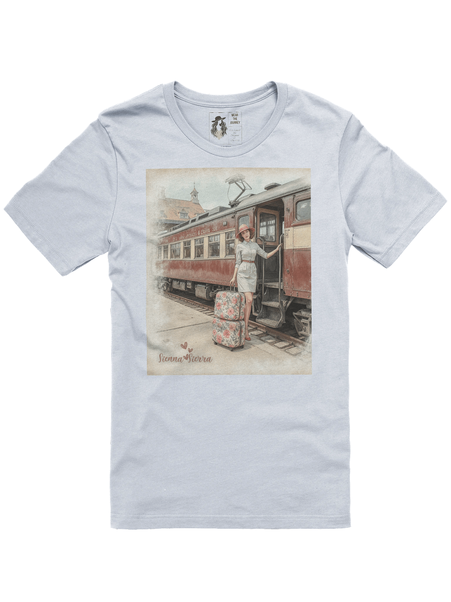 Vintage Railway Adventure – Retro Travel T-Shirt product image (4)
