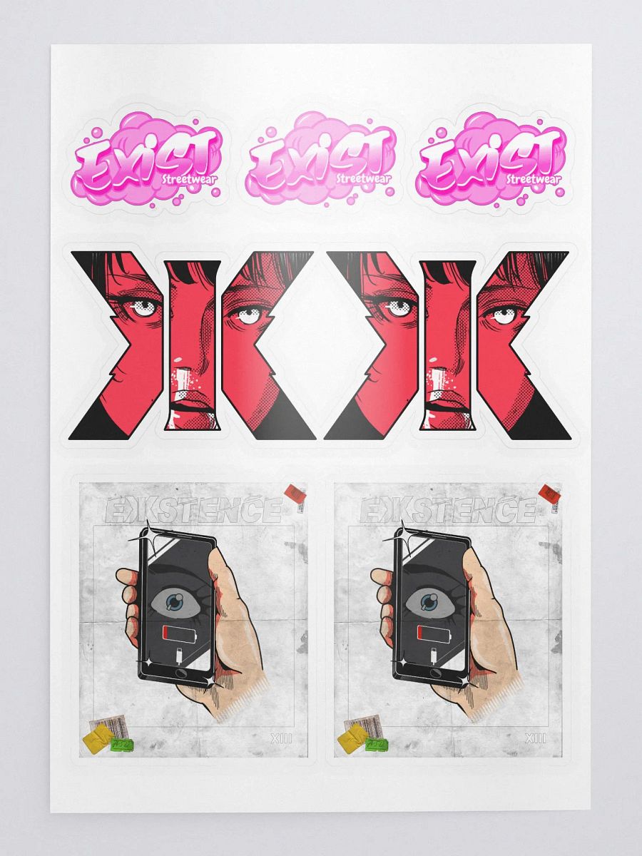 Existence x RAW Sticker Pack #2 product image (3)
