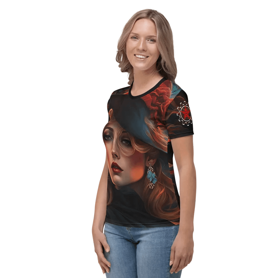The Red Lady II Ladies Tee product image (7)
