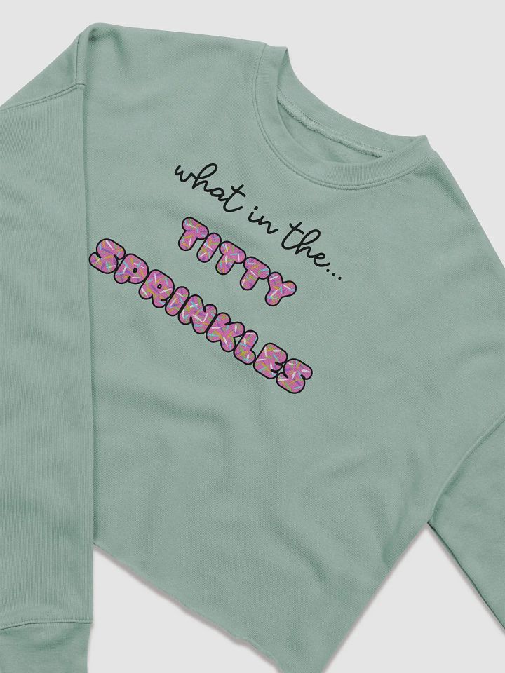TT Sprinkles Cropped Sweatshirt product image (2)