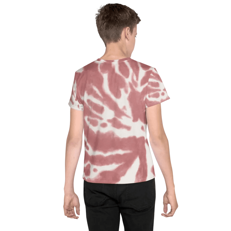 Marbled Pink Youth T-Shirt product image (3)
