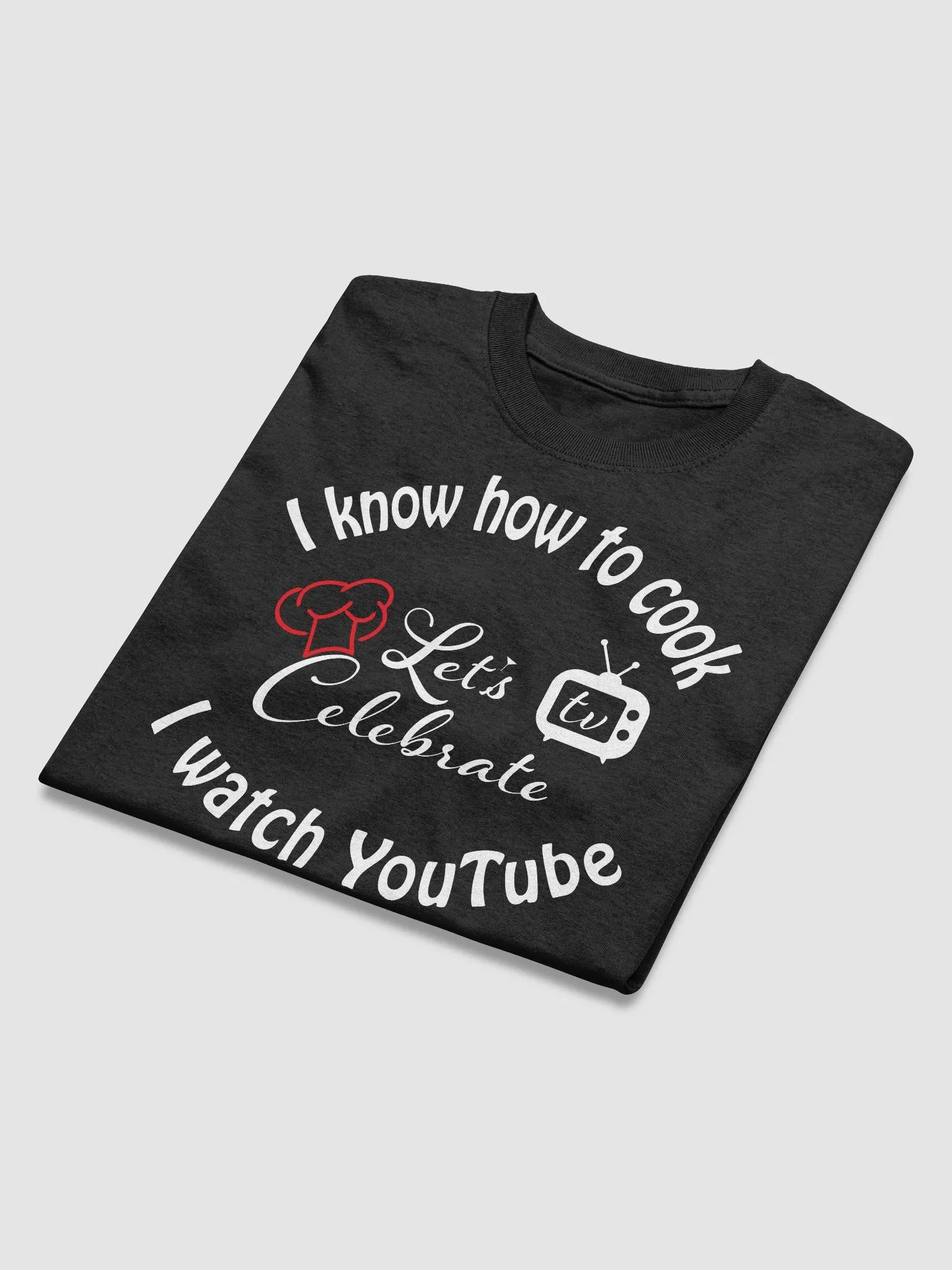 Let's Celebrate TV Circle Heavyweight T-Shirt product image (3)