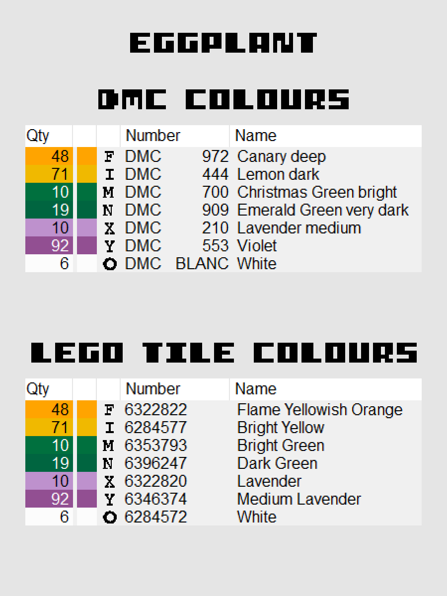 Eggplant Pixel Art product image (4)