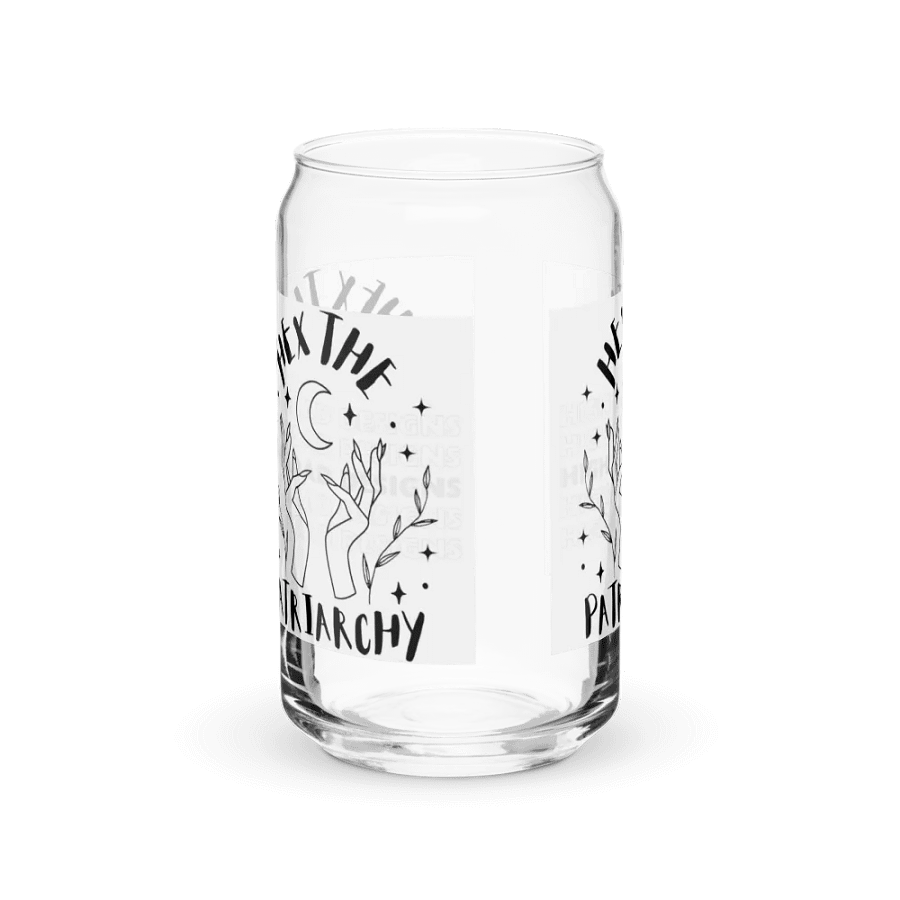 Hex The Patriarchy glass cup product image (40)