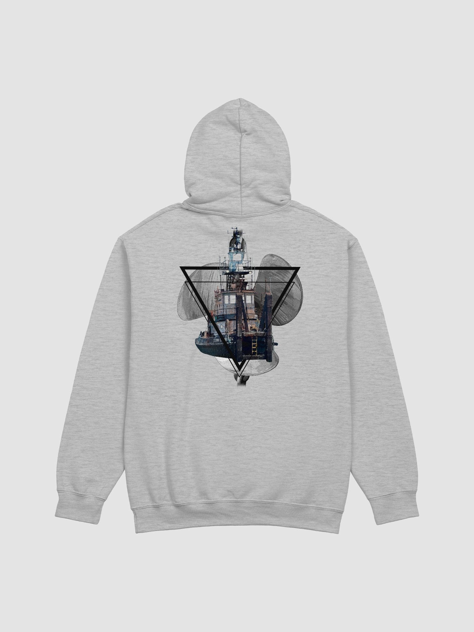 Chain Triangle - Three blade prop & Terri L. Brusco Hoodie product image (1)