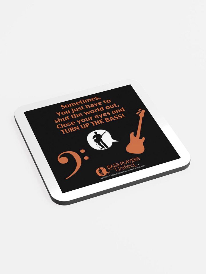 Sometimes - Glossed Cork Coaster product image (2)