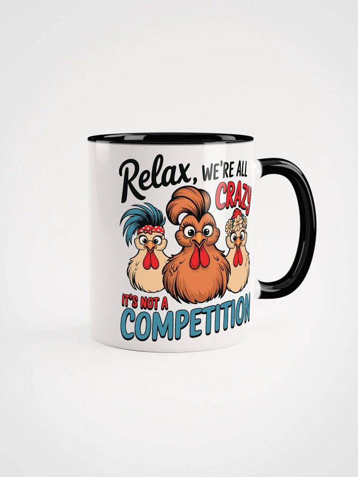 Crazy Chickens Accent Mug product image (2)
