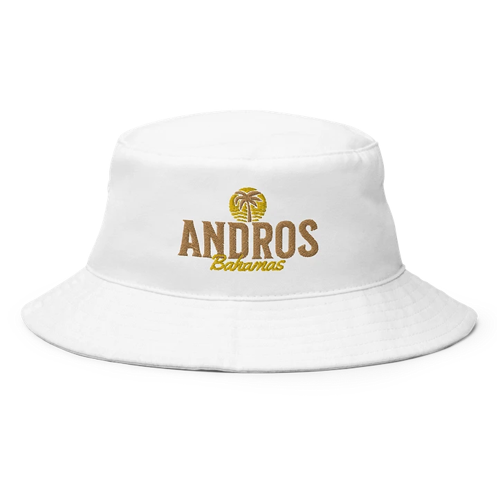Andros Bahamas Hat : Bucket Hat Embroidered product image (7)