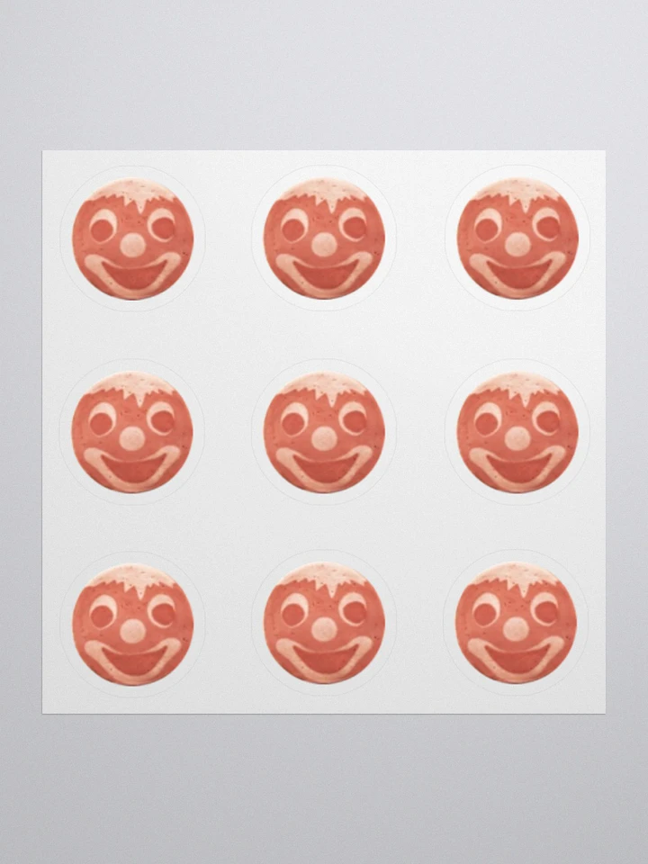Clown Meat bubble free stickers product image (1)