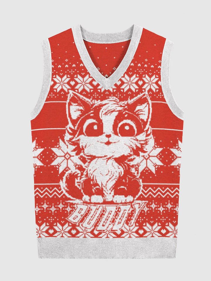 Buddy Knitted V-Neck Vest 16 product image (1)