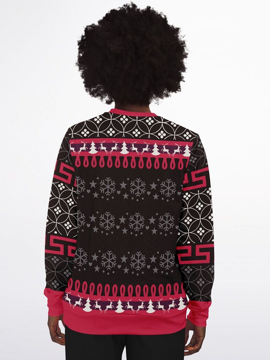 Santa Parkour Ugly Christmas Sweater | Funny Athletic Holiday Sweatshirt | Unique Winter Christmas Party Outfit product image (2)