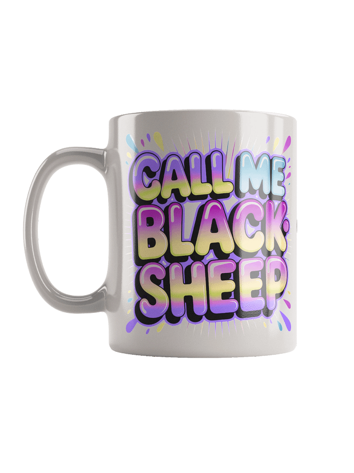 Dreamy CallMeBlackSheep White Glossy Mug product image (1)