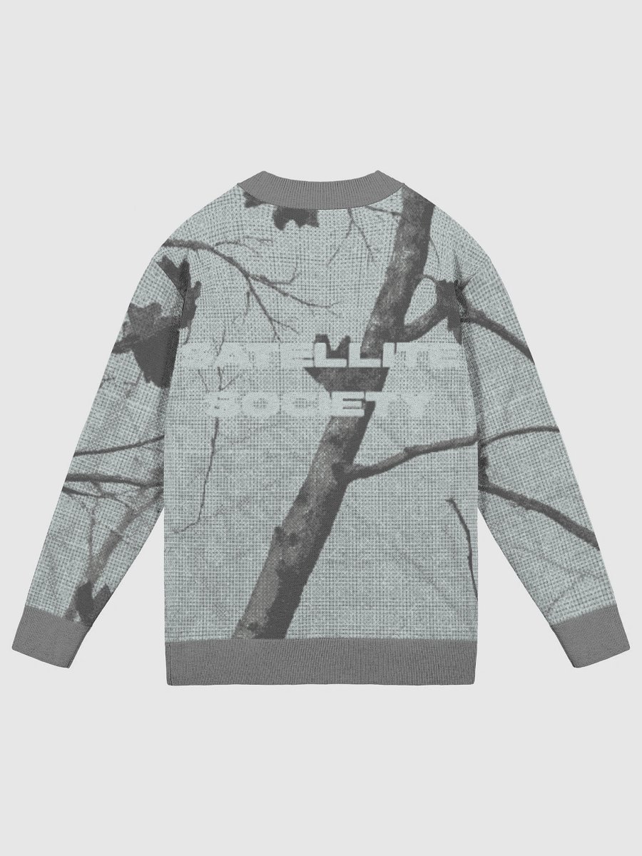 Satellite Society Carolina Camo Knitted Cardigan (Concrete Jungle) product image (10)