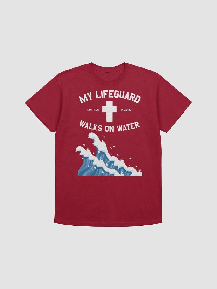 MY LIFEGUARD WALKS ON WATER T-SHIRT product image (2)
