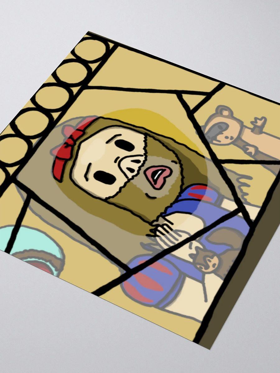 Snow Green FOMO sticker product image (3)