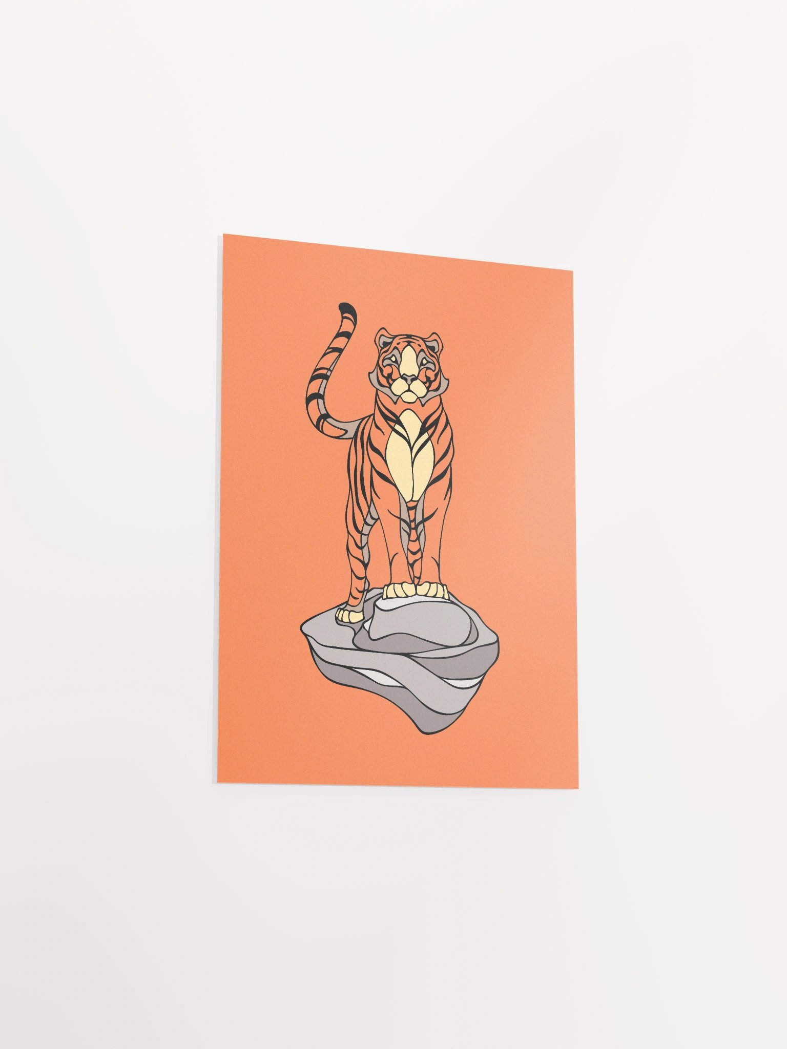 Siberian Tiger - Rectangle Matte Paper Poster product image (3)