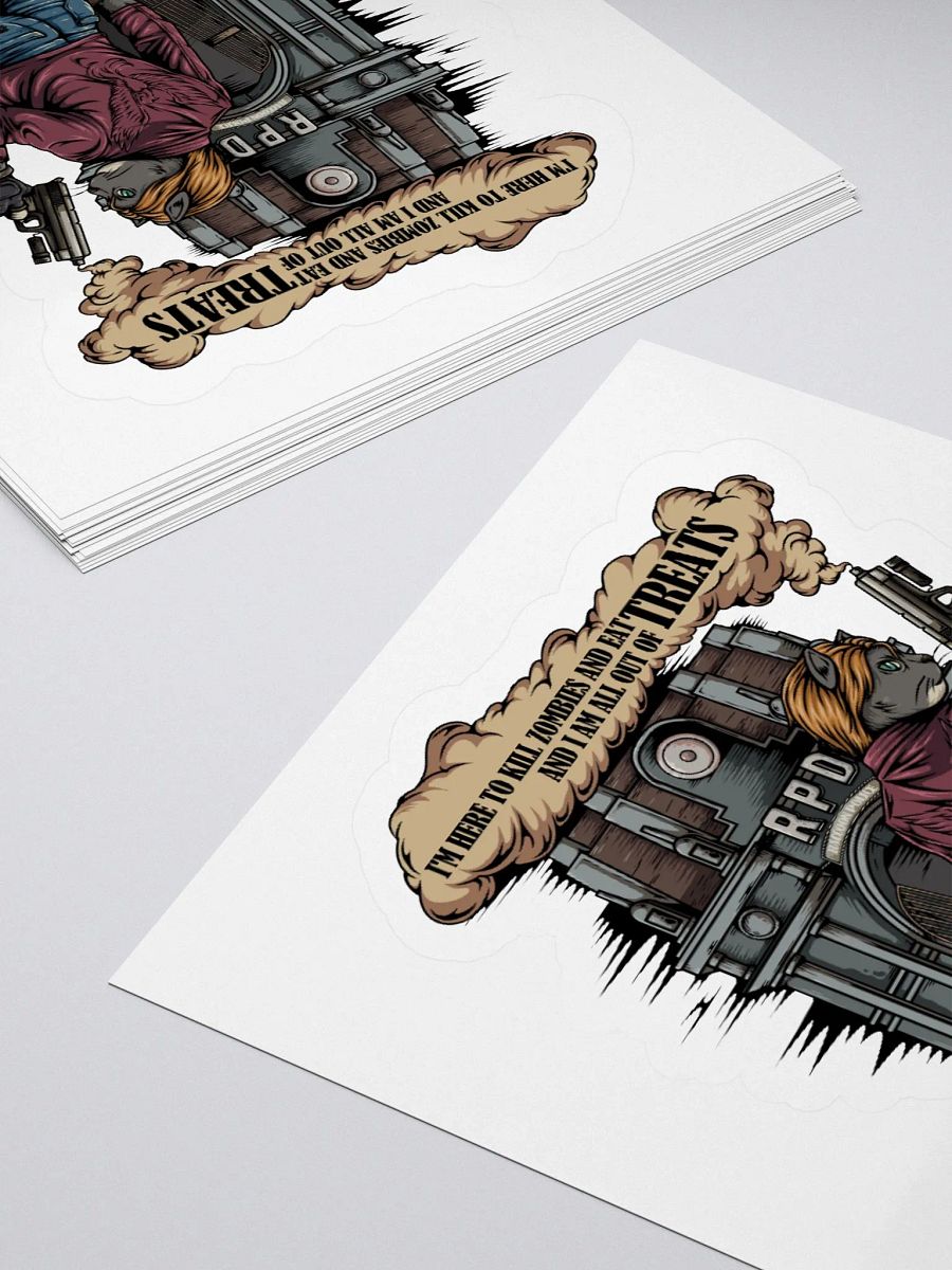 Resident Evilll Gobbi V2 Non Holo Sticker! product image (4)