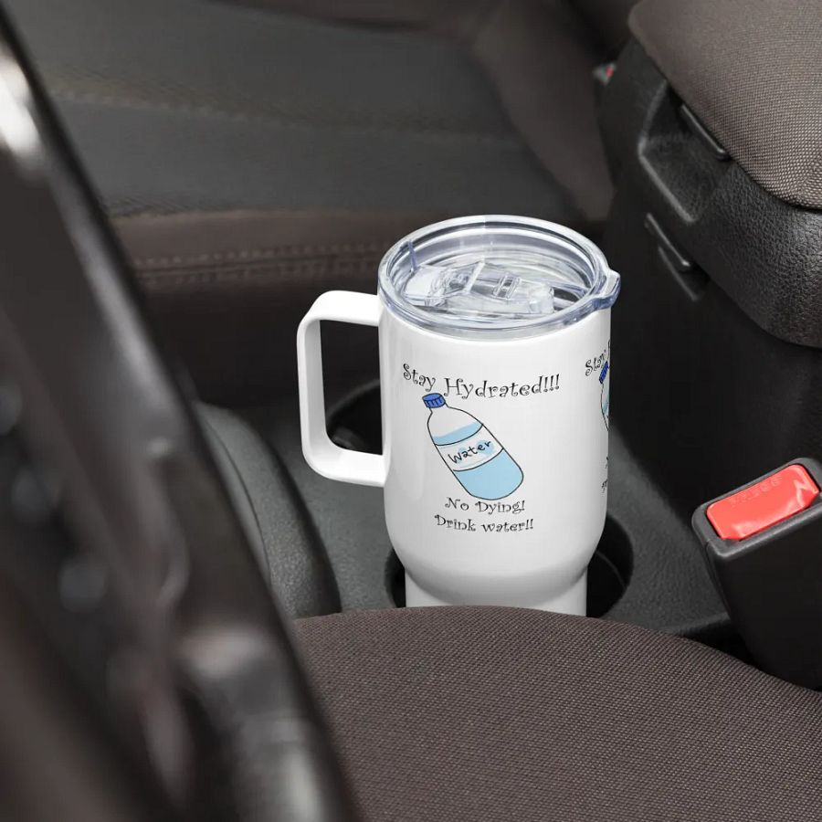 Hydrate! Travel Cup with Handle product image (8)
