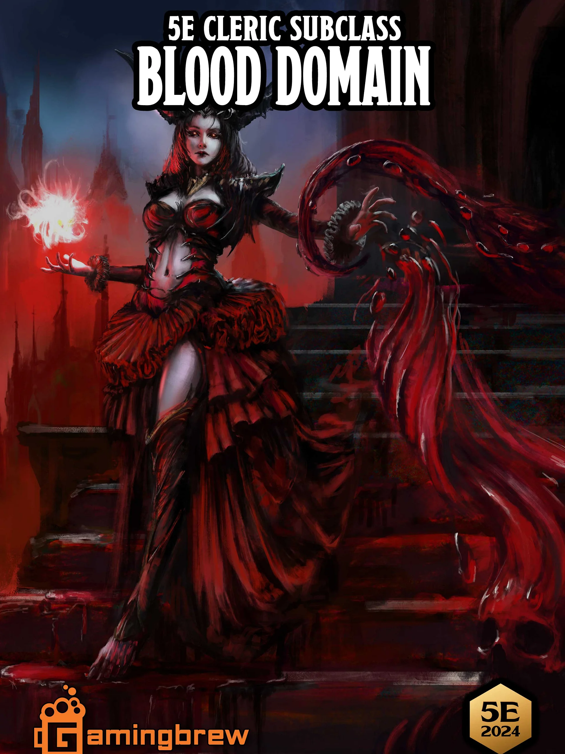 Blood Domain | 5E 24 Cleric Subclass product image (1)