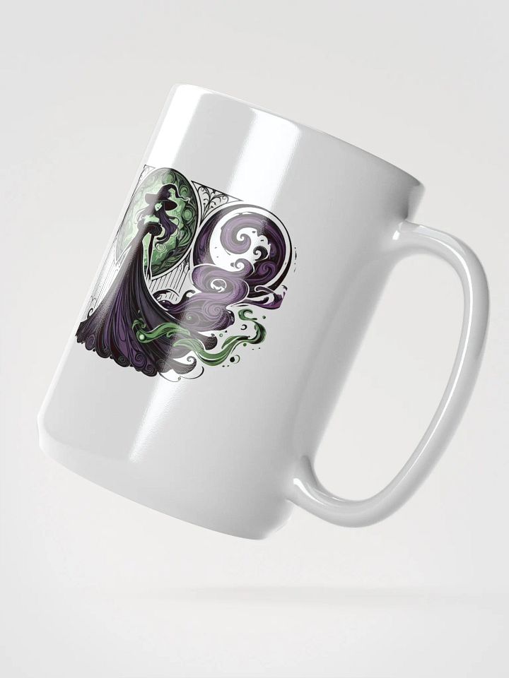 🧙‍♀️ Art Nouveau Witch Coffee Mug – Enchanting Halloween Edition product image (2)