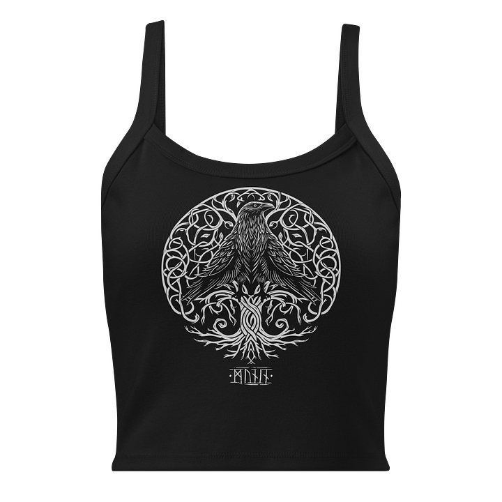 Munin's Perch Women's Micro-Rib Tank Top product image (1)