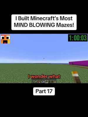 I built Minecraft’s most mind blowing mazes! Check out the full video on YouTube at LockDownLife. Link in bio! #Minecraft #minecrafthardore #lockdown #lockdownlife #hardcore #crazy #mazes#maze#mindblowing 