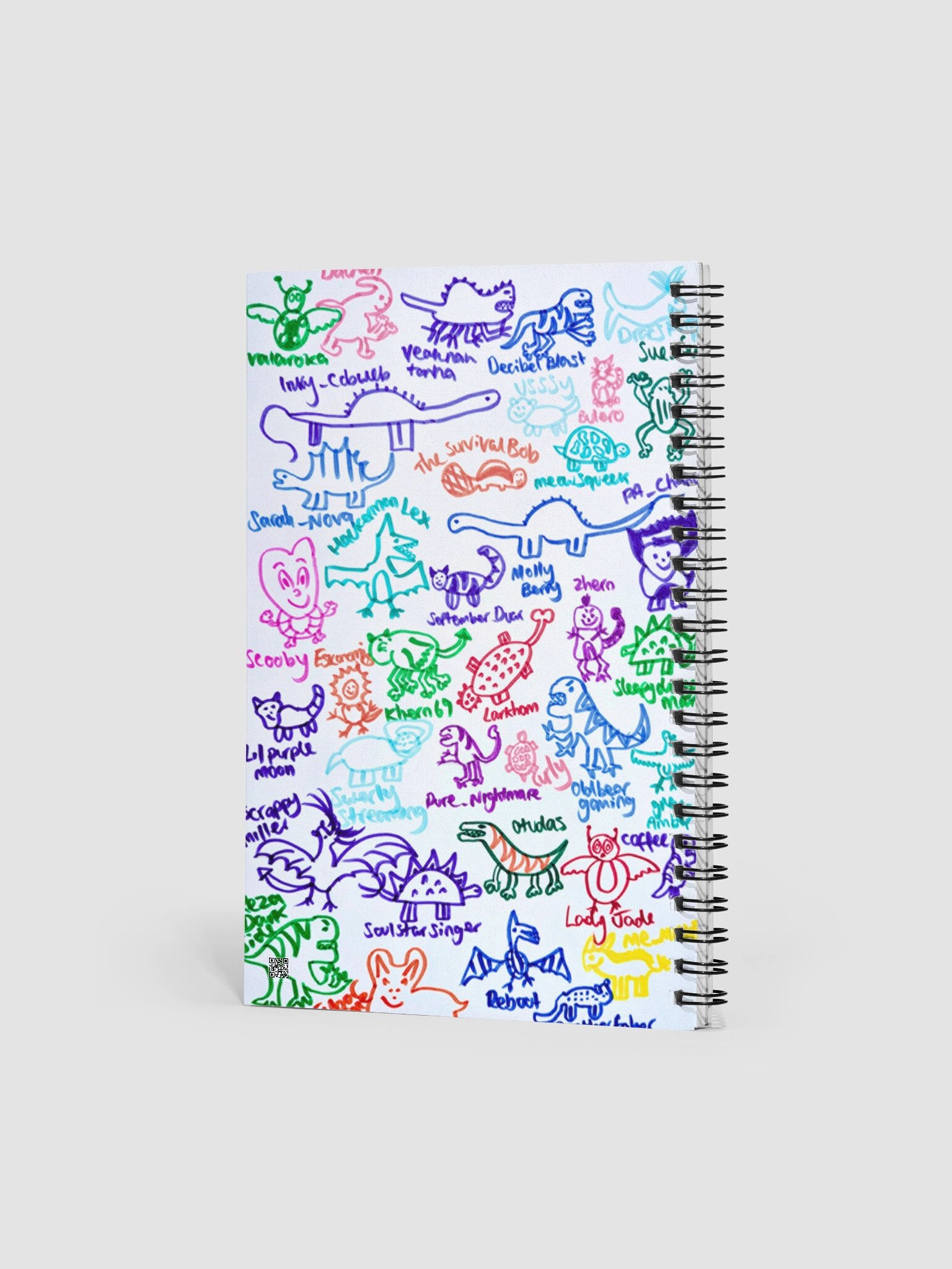 3 Year Parterversary Dotted Notebook product image (3)