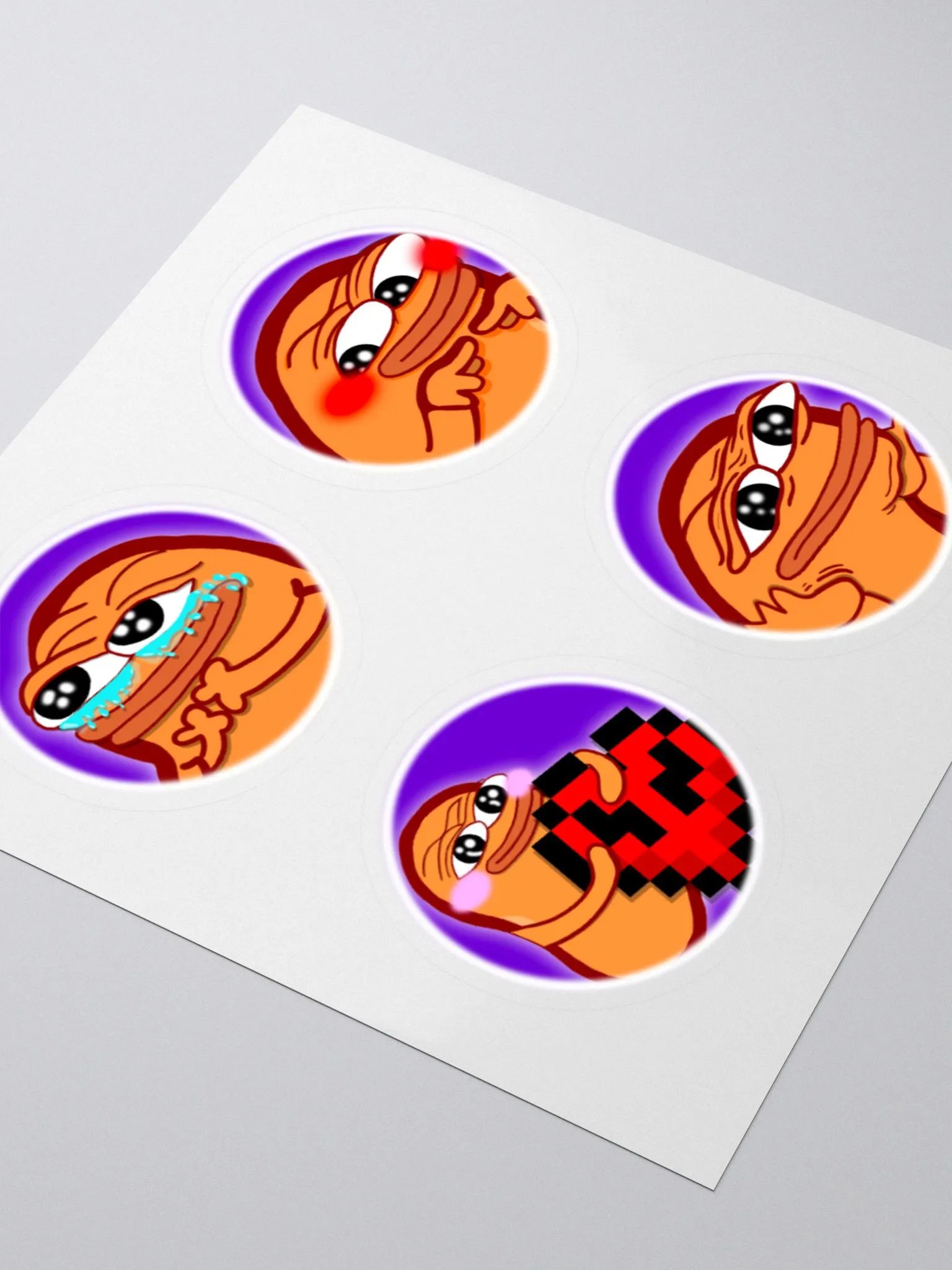Emote Sticker Pack 1 product image (9)