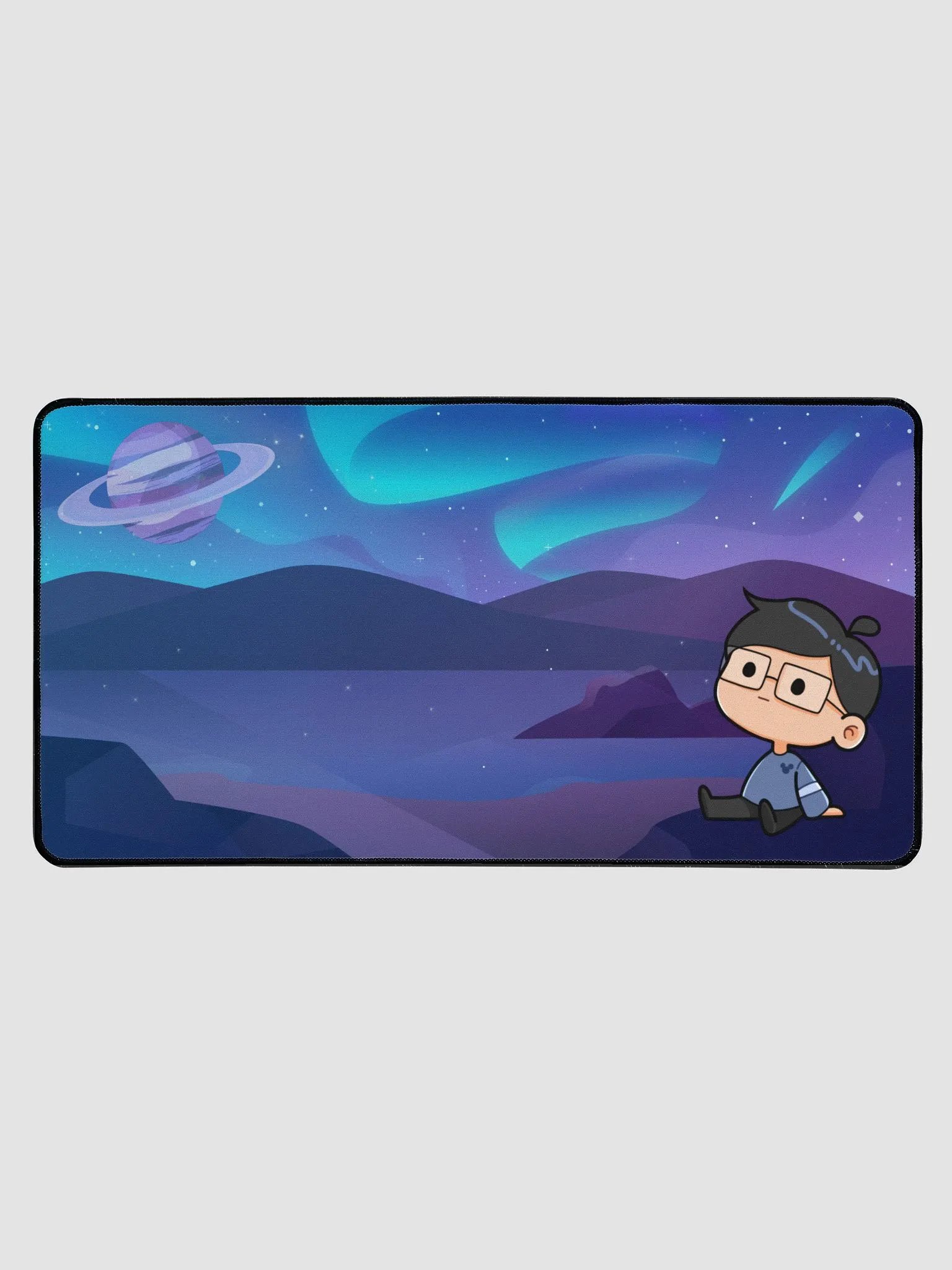 Starry Night Desk Mat product image (1)