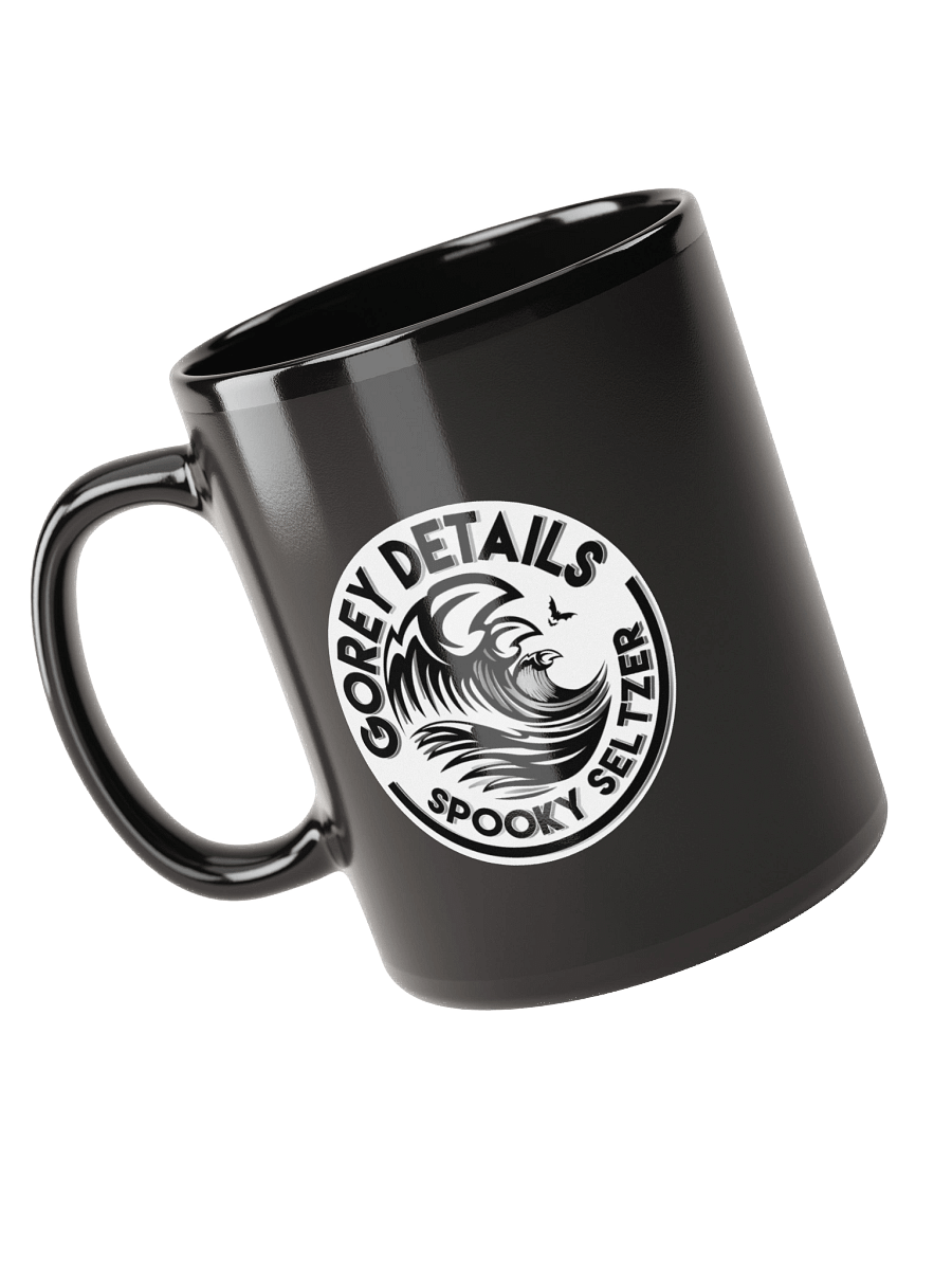 Spooky Seltzer - Black Glossy Mug product image (5)