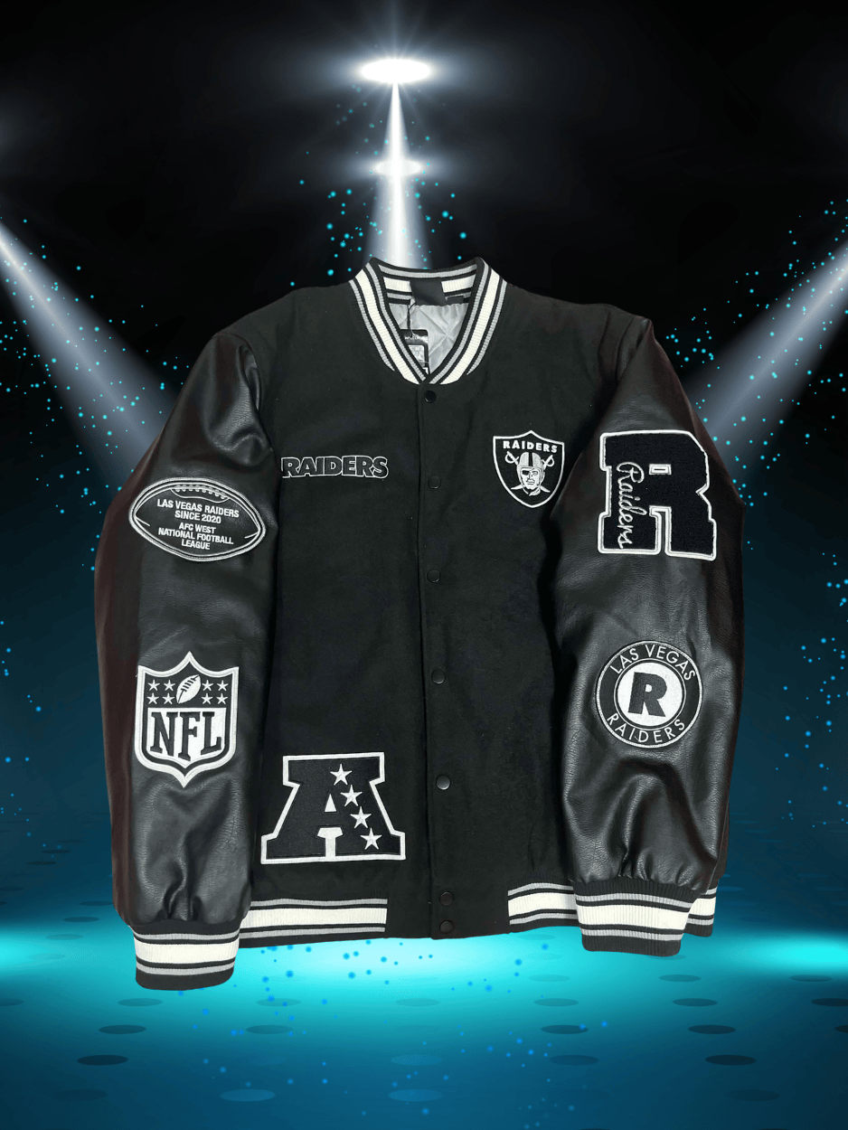 NFL RAIDER Leather Jacket ( Limited to 1pc only / Size - 2XL ) product image (1)