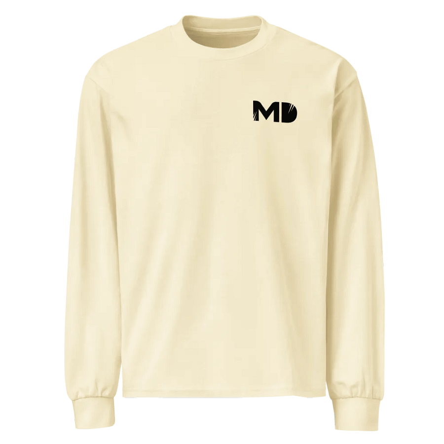 Premium Long Sleeve Shirt - Chest Logo (Black) product image (3)