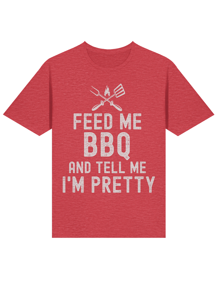 Feed Me BBQ and Tell Me I’m Pretty – Gildan Softstyle Unisex T-Shirt product image (2)