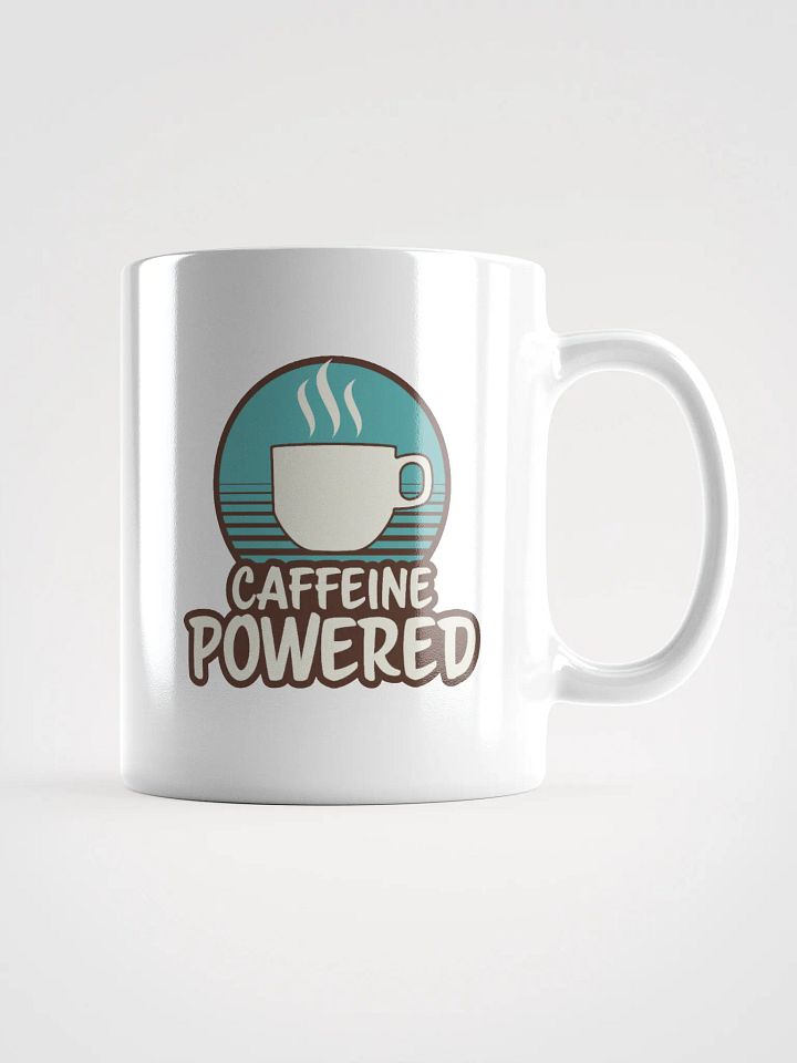 Caffeine Powered Retro Mug product image (1)
