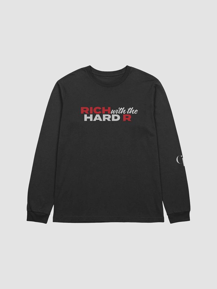 CLASSIC RHR LS TEE - BLACK product image (1)