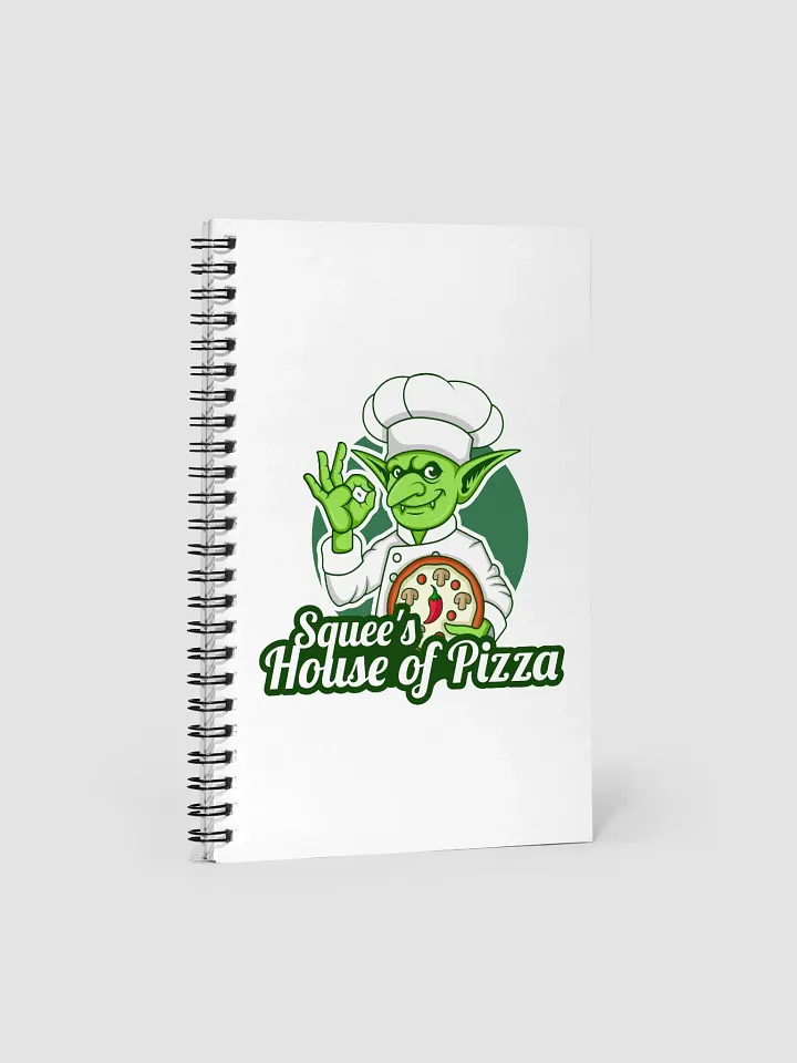 Squee’s House of Pizza Spiral Notebook product image (1)