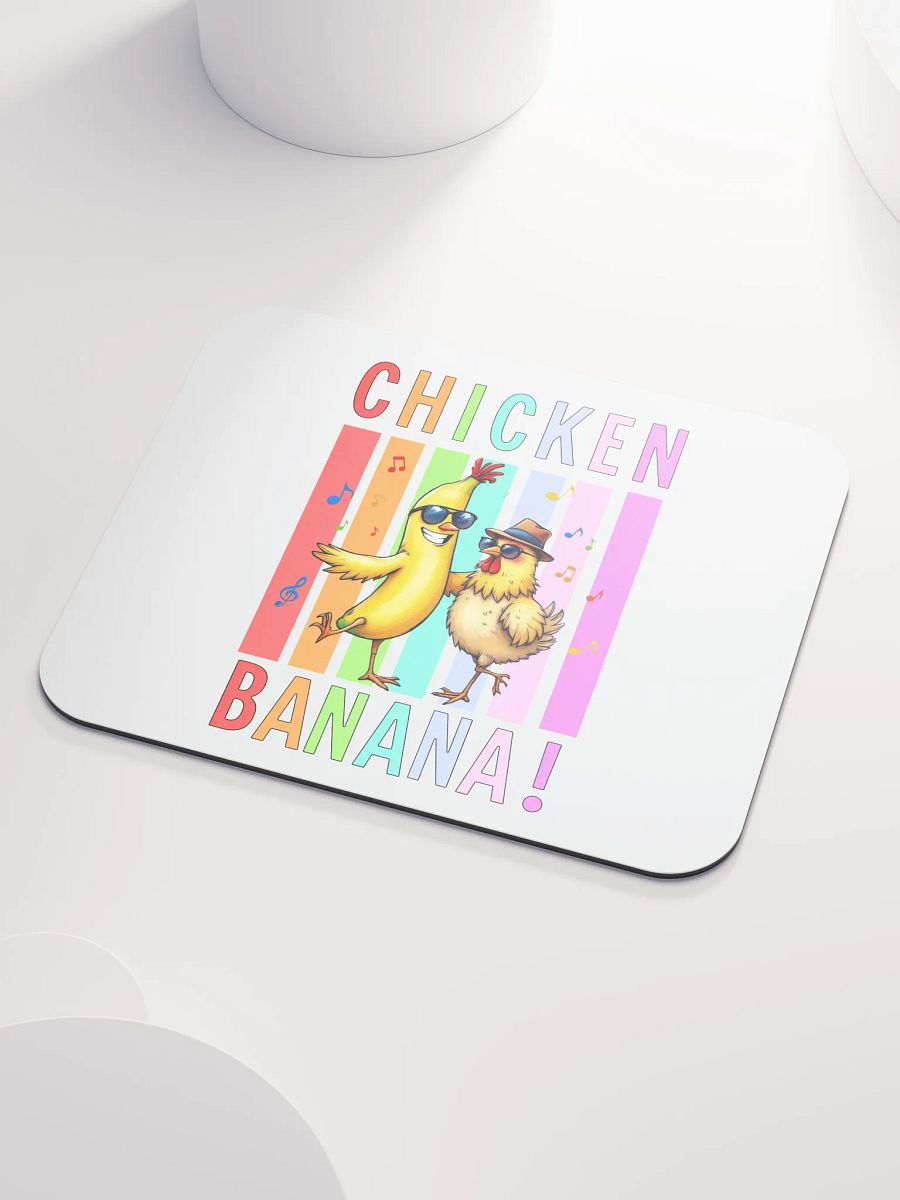 Chicken Banana Funky Duo Mouse Pad product image (3)