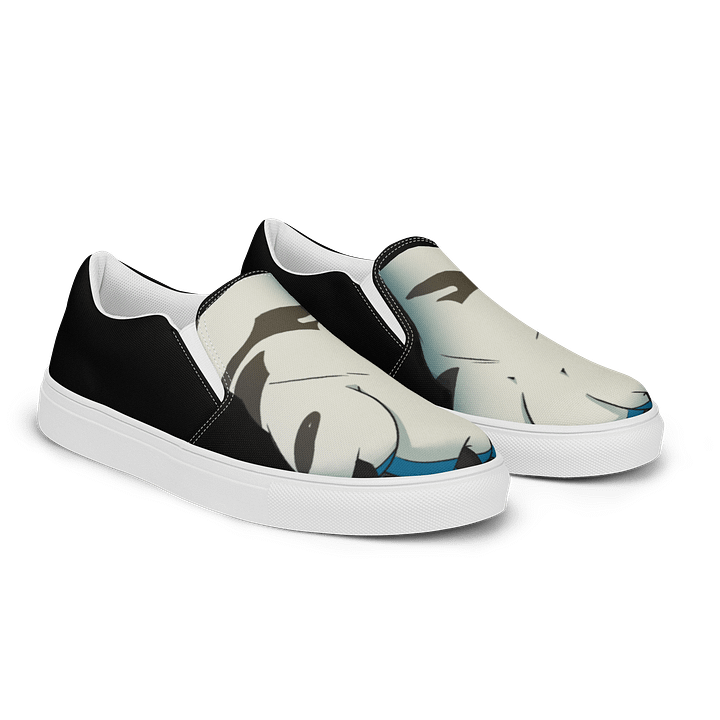 Tiger2Paws Men's Slip-On Canvas Shoes - Black product image (2)