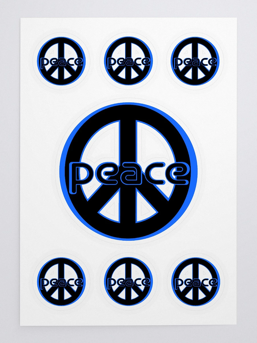 PLUR Peace Sticker Sheet product image (2)