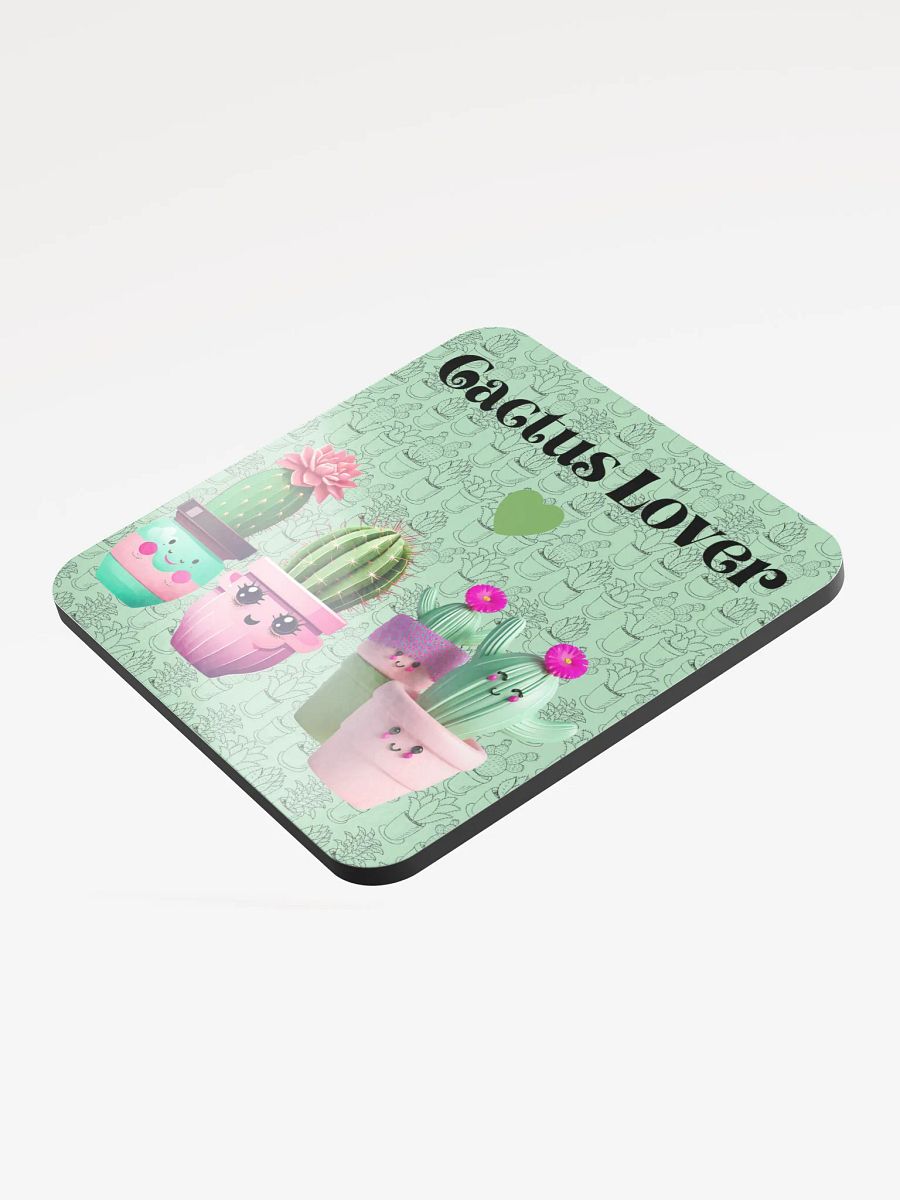 Cactus Lover Glossed Coaster product image (3)