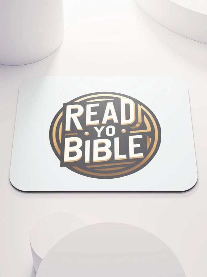 Read Yo Bible Mouse Pad product image (1)