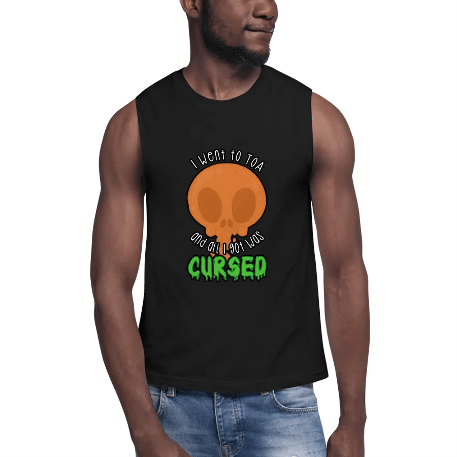 All I Got Was Cursed - Druid - Men's Style Muscle Tank product image (6)